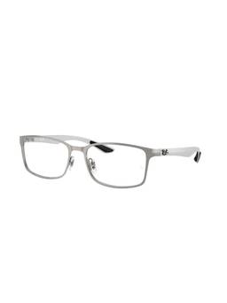 Ray-Ban - Unisex Clear Metal Silver Eye Frame - 0RX8424250255 (55)