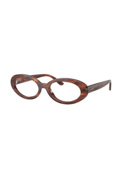 Ray-Ban - Women Brown Propionate Oval Eye Frame - 0RX2223V214452 (52)