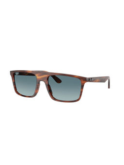 Ray-Ban - Unisex Blue Square Propionate Sunglasses - 0RB2222954/3M57 (57)