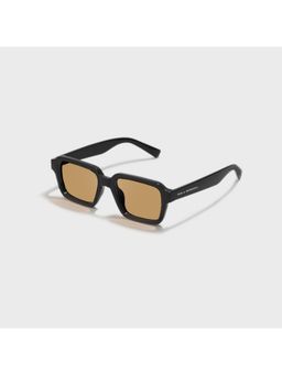 SAM AND MARSHALL - Unisex Brown Rectangle PC Sunglasses - TROY_MOCHA_20372
