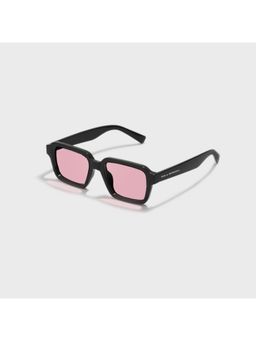 SAM AND MARSHALL - Unisex Pink Rectangle PC Sunglasses - TROY_PEACH_20370