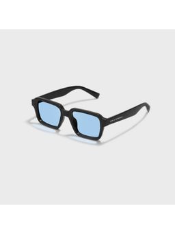 SAM AND MARSHALL - Unisex Blue Rectangle PC Sunglasses - TROY_SKY_20367