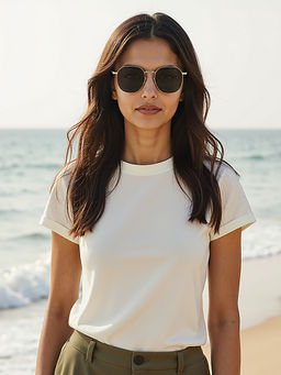 Vincent Chase - Unisex Grey Square Steel Sunglasses - VC S18690