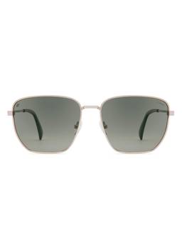 Vincent Chase - Unisex Green Square Steel Sunglasses - VC S19016