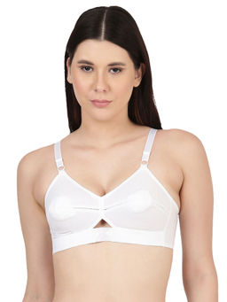 BLOSSOM - Priyasajini Solid Full Coverage Bra White