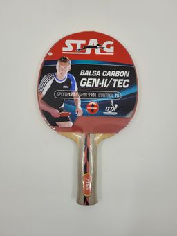 STAG - Balsa Carbon Gen II and Tec TT Racket Straight