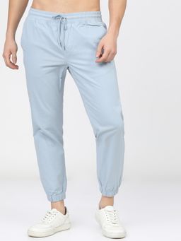HIGHLANDER - Men Blue Slim Fit Easy Wash Joggers