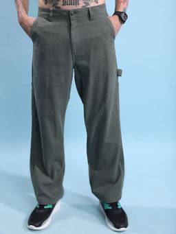 HIGHLANDER - Men Smart Loose Fit Cotton Cargo
