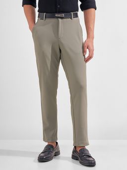 HIGHLANDER - Men Olive Super Stretch Knited Trouser