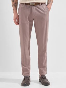 HIGHLANDER - Men Mauve 4 Way Lycra Super Stretch Trouser