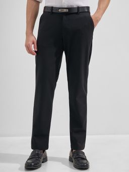 HIGHLANDER - Men Black Super Stretch Knited Trouser