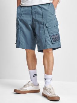 HIGHLANDER - Marvel Iron Man Men Blue Relaxed Cargo Short