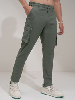 HIGHLANDER - Men Green Teche Chino Cargo