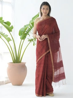 Fabindia - Silk Matka Jamdani Sari