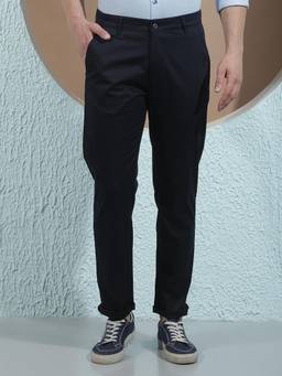 CRIMSOUNE CLUB - Men's Casual Black Trouser