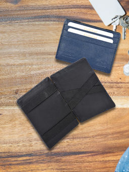 Sassora - Premium Leather Unisex Magic Card Wallet