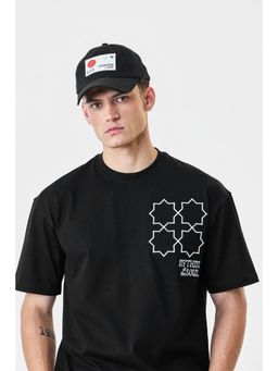 Snitch - X BISMIL Logo Patch Baseball Cap - Black