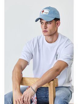 Snitch - X BISMIL Logo Patch Baseball Cap - Blue