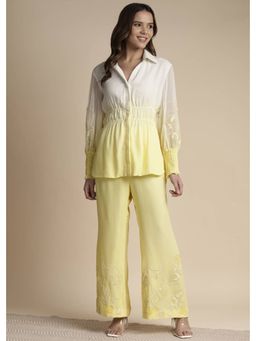 SAKSHI KHETTERPAL - Sunshine Ombre Elasticated Co-Ord (Set of 2)