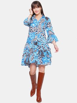 CINCIN Fashion - Tiger Print Short Dress