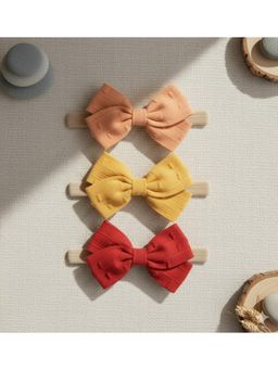 Kicks and Crawl - Little Bow Headbands (Pack of 3)