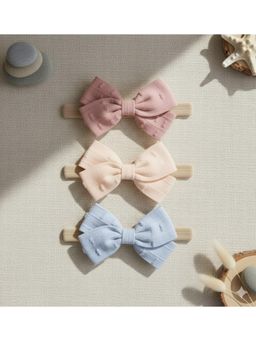 Kicks and Crawl - Bow Bloom Headbands (Pack of 3)