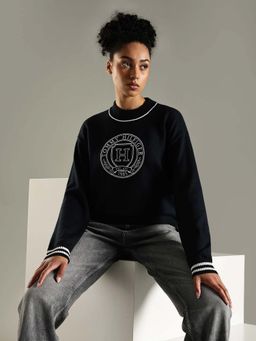 Tommy Hilfiger - Regular Fit Cotton Crew Neck Sweater