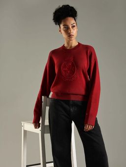 Tommy Hilfiger - Regular Fit Cotton Crew Neck Sweater