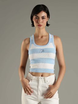 Tommy Hilfiger - Regular Fit Cotton U-Neck Tank Top