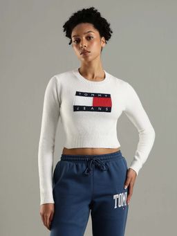 Tommy Hilfiger - Slim Fit Cotton Crew Neck Sweater