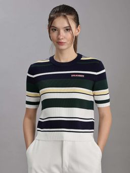 Tommy Hilfiger - Regular Fit Tencel Crew Neck Sweater