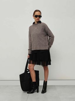 STREET 9 - Women Brown Warm Sweater