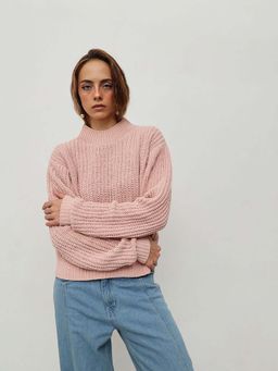 STREET 9 - Women Pink Acrylic sweater