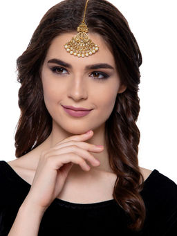 Anika's Creations - Anika's Creation Exclusive Traditional Maang Tikka For Festive or wedding