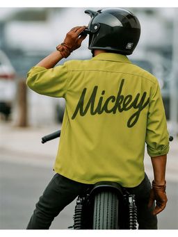 Bewakoof - Official Disney Merchandise Mens Printed Oversized Shirt