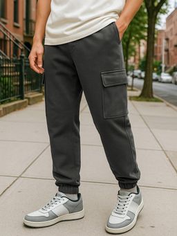 Bewakoof - Air 1.0 Men's Grey Oversized Cargo Joggers