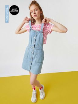 Koton - Mini Open Indigo Dress