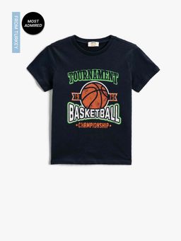 Koton - Boys Dark Indigo T-shirt