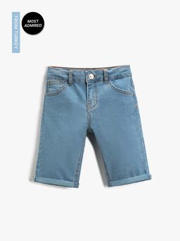 Koton - Boys Open Indigo Bottoms