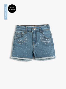 Koton - Girls Open Indigo Bottoms