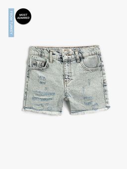 Koton - Girls Light Indigo Bottoms