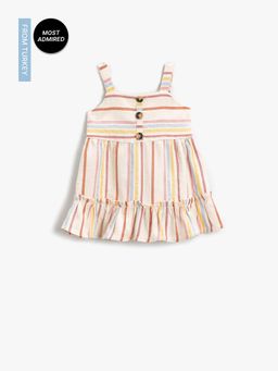 Koton - Girls Off White Dress