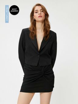 Koton - Mini Skirt with Knot Detail
