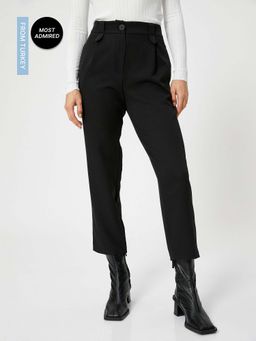Koton - Carrot Trousers Pleated Pocket
