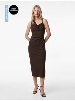 Koton - Solid Midi Dress