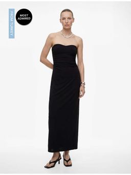 Koton - Strapless Evening Dress