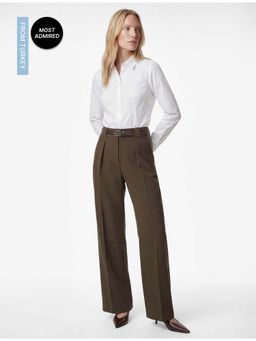 Koton - Womens White Long Sleeve Shirt