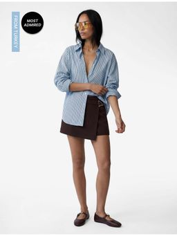 Koton - Womens Brown Mini Skort