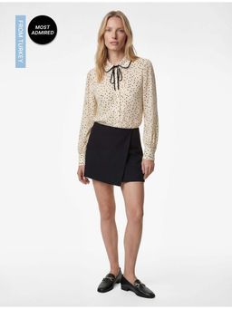 Koton - Womens Beige Long Sleeve Shirt