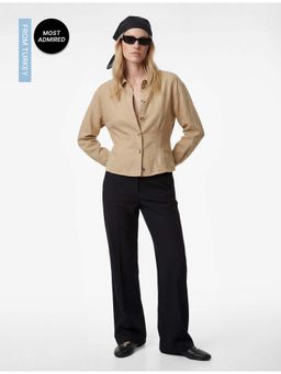 Koton - Womens Black Flare Pant